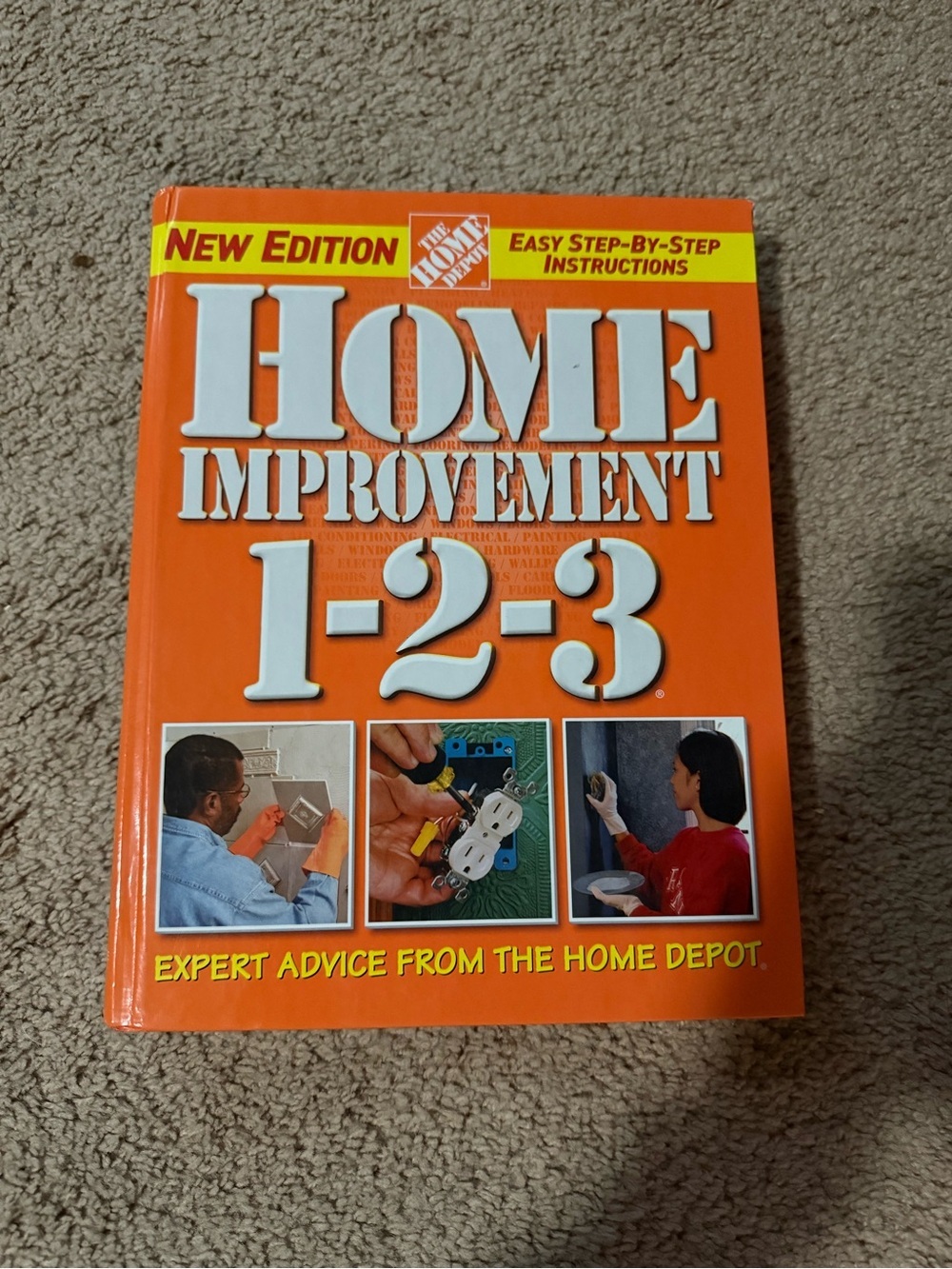Home Improvement 1-2-3 Book - The Home Depot - Orange